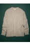 Aerie AE77 Premium Mohair-Blend Boyfriend Sweater Grå