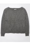  Aerie Whoa So Soft Ballet-Neck Pullover Grå