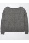  Aerie Whoa So Soft Ballet-Neck Pullover Grå