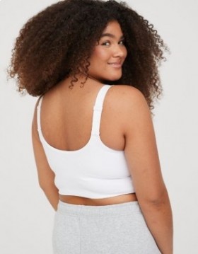  Aerie OFFLINE By The Hugger Longline Sports BH'er Hvid