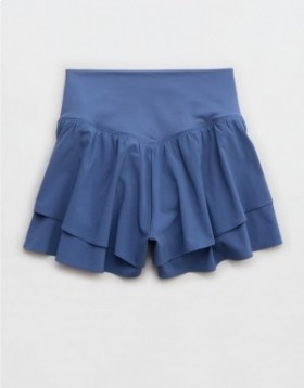  Aerie OFFLINE By Real Me Flirty Shorts Blå