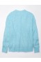 Aerie Whoa So Cozy Wafeltrui Blauw