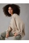  Aerie Big Hug Oversized Notch Neck Sweatshirts Bruin
