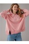  Aerie Big Hug Oversized Hoodie Roze