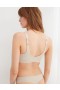  Aerie Sunnie draadloze licht gevoerde Bloom Lace Trim bh's lichtgeel