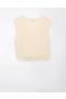  Aerie Haak Vest Cardigan Wit
