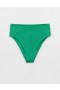  Aerie Crinkle High Cut Cheeky Bikinibroekje Groen