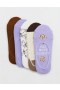  Aerie No Show 5-Pack Sokken Multicolor