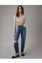  Aerie Cropped Ballet Wrap Cardigan Grijs