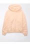  Aerie Fleece Hoodie Lichtroze