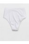 Aerie Crinkle High Waisted Cheeky Bikinibroekje Wit