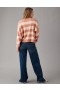  Aerie Whoa So Soft Ballet-hals Pullover Koraal