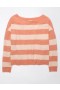  Aerie Whoa So Soft Ballet-hals Pullover Koraal