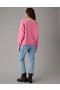  Aerie Whoa So Soft Ballet-hals Pullover Roze