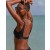  Aerie Banded Wide Strap Scoop Bikini Top Zwart