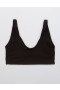  Aerie Slick Chicks Adaptive Wireless Vetoketjurintaliivit musta