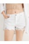  Aerie Daydream Denim Shortsit Valkoinen