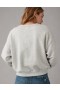  Aerie Funday Graphic Sweatshirts Harmaa