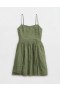  Aerie Love Of Linen -minimekko oliivinvihreä