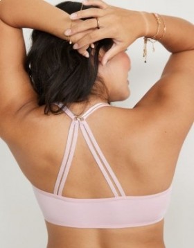  Aerie The Liberare Convertible Plungelette Bras vaaleanpunainen