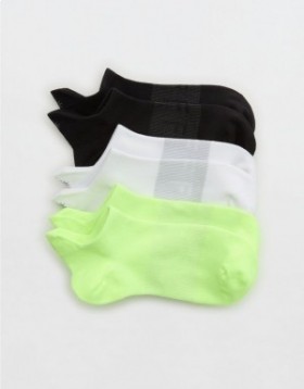  Aerie OFFLINE By Turn 3-Pack Socks Black