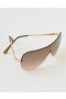  Lunettes de soleil Aerie Y2K marron
