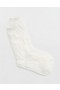  Chaussettes ras du cou en dentelle à chevrons Aerie blanches