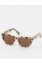  Lunettes de soleil Aerie Weekend Marron clair
