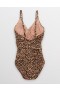  Maillots de bain une pièce cache-cœur léopard Aerie Léopard
