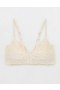  Soutien-gorge à couverture complète légèrement doublé avec bordure en dentelle Bloom Aerie Sunnie Jaune clair
