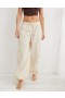  Pantalon cargo taille haute Aerie Go-For-Itgy blanc