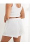  Short de redémarrage taille haute Aerie Blanc