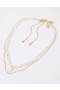  Coffret de bijoux ras du cou Aerie Pearl en or