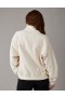  Sweat-shirts en polaire à fermeture éclair quart de tour Aerie Blanc