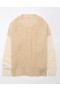  Pull ras du cou Aerie Long Weekend Marron