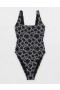  Maillot de bain une pièce Aerie Smiley® Babewatch Noir