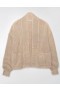  Cardigan ample Aerie Marron