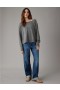  Pull col rond Aerie Whoa So Soft Gris
