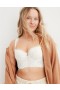 Aerie Show Off Balconette-BHs aus echter Spitze Weiß