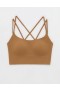  Aerie OFFLINE By Real Me Hold Up! Sport-BHs braun