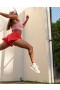 Aerie OFFLINE By Real Me – Fließende Crossover-Shorts Rot