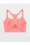  Aerie OFFLINE By Real Me Hold Up! Scallop Sport-BHs Koralle