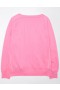  Aerie – Big Hug – Übergroßes Sweatshirt mit Schlitz am Ausschnitt, Rosa