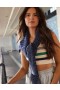  Aerie Superchill Nahtloser Scooplette-BH aus Baumwolle, Marineblau