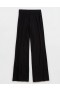  Aerie OFFLINE By Thumbs Up Schwere gerippte Hose mit weitem Bein in Schwarz