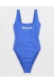  Aerie Astrology Babewatch Einteiliger Badeanzug Lila
