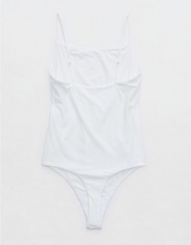  Aerie SMOOTHEZ Scoop BHs Weiß