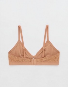  Aerie Show Off Lace Cut Outlette BHs Braun