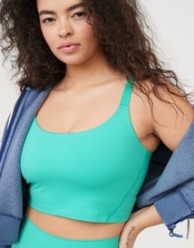 Aerie OFFLINE By The Hugger Longline Sport-BHs Türkis