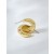  Aerie Glänzender Gold Creolenschmuck Gold